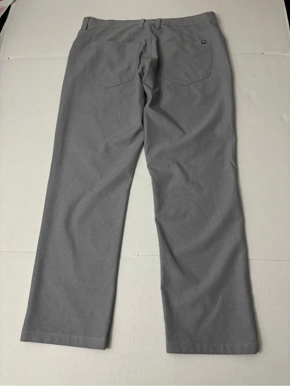 Travis Mathew 32x 28.5 Gray SLACKS Performance Golf Pants